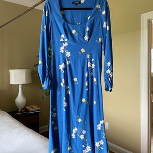 Size 6 blue dress